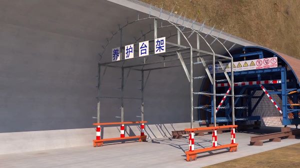 七里河区隧道施工动画制作公司 - 隧道施工工艺和施工方法 - 隧道施工汇报动画视频 - bim 工程施工动画
